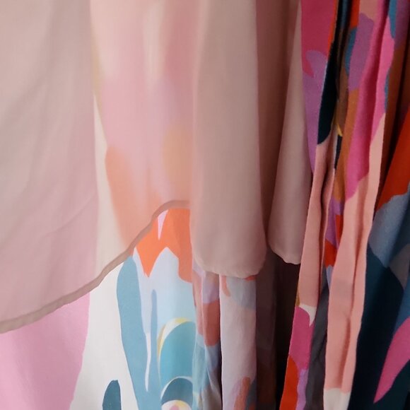 Hutch Multicolor Wrap Dress - Picture 7 of 8